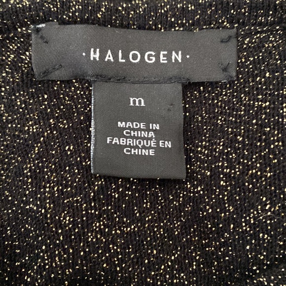 Halogen Open back long Sleeve Blouse Top - Picture 5 of 5